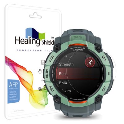 가민 인스팅트3 아몰레드 50mm 올레포빅 액정필름2매