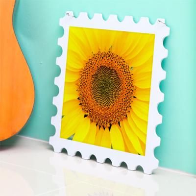 nq190-행잉액자_노란빛이아름다운해바라기(우표중형)