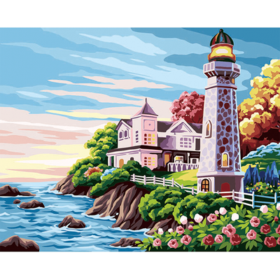 DIY 명화 그림그리기 세트 40x50 꿈속의 별장