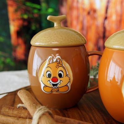 디즈니정식라이센스 칩앤데일 도토리 머그컵 1P