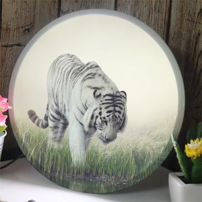 nb379-LED액자25R호수가호랑이