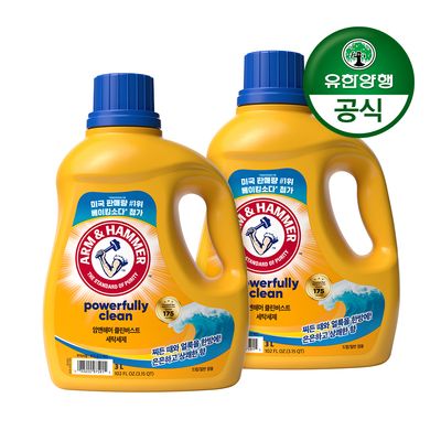 [암앤해머]세탁세제 클린버스트(용기) 3L x 2개