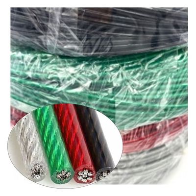 TC 와이어로프 검정코팅철 8mm 6mmx100M(WFJKV1U)