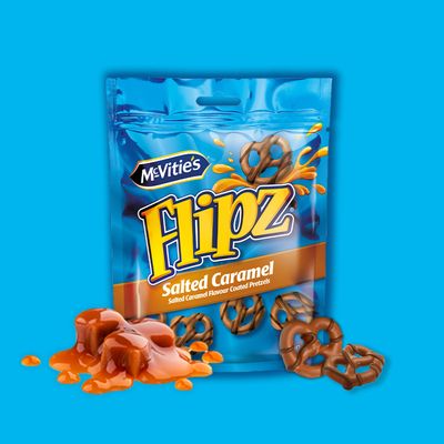 플립즈 솔티 카라멜 프레첼 90g (맛선택)