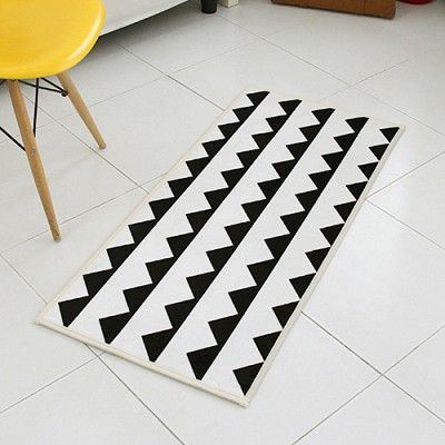 자체제작 스톡홀름 극세사 주방매트 - 3color