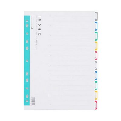 문화 인덱스 A691-7 10분류 PP 바인더