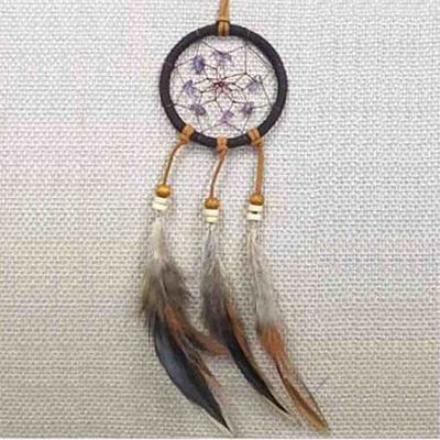 에스닉 드림캐쳐 포인트 비즈 퍼플(WFHM149)