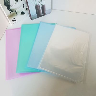 A3 시험지 보관 폴더 4p 세트 PP 파일케이스 서류정리 20장 수납용(WFJD5MS)