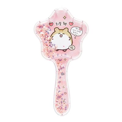 아트박스 스팽글헤어브러시 별