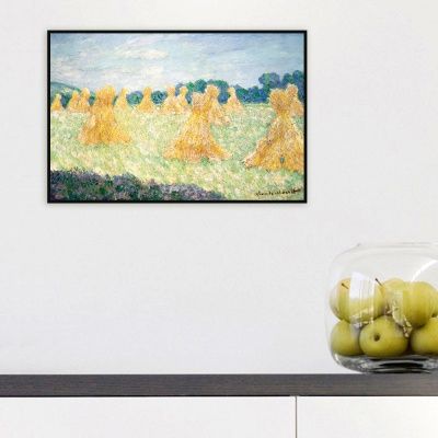 모네 - 지베르니의 젊은 여인들, 태양의 효과