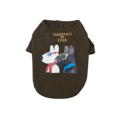 가스파드앤리사 라이징스타 티셔츠 카키 XL 펫의류[WC