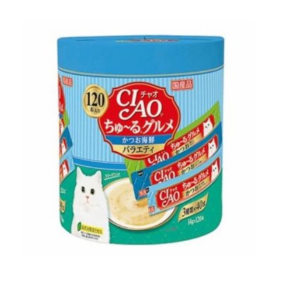 구루메 가다랑어 n 해물 버라이어티 120개입(WECACF1)