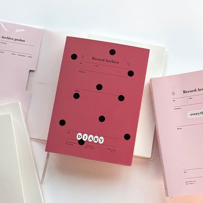 루카랩 2026 레코드 아카이브 A6 다이어리