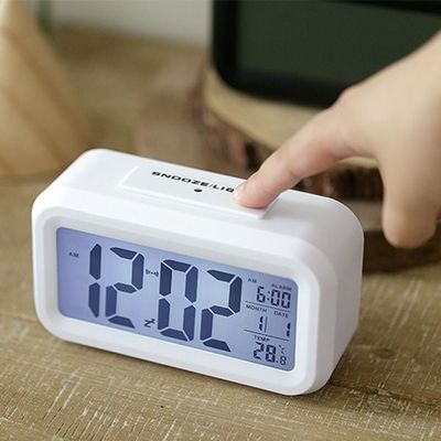 무소음 탁상시계 디지털 알람시계(WEB3440)