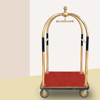 크라운 레드 호텔 세탁물운반카트 65*107*186