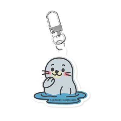 독도 바다사자 깡찌 아크릴 키링 열쇠고리 굿즈