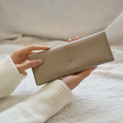 누보 가죽 필통 펜슬케이스 펜파우치 카드 명함 수납