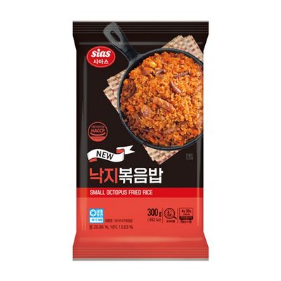 시아스 NEW 낙지 볶음밥 300g 탕비실 가성비 간식