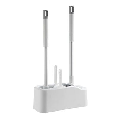 벽걸이 화장실 변기솔 무타공 변기 청소솔 욕실 세트(WFHXKSB)