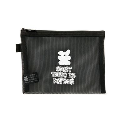 아트박스 메쉬파우치 블랙강아쥐 M