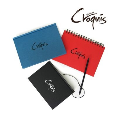 [삼원] 하드커버 크로키북 상단스프링 제본형 80매