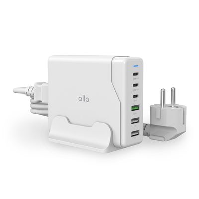 알로 100W GaN 접지형 6포트 PD 초고속 멀티충전기