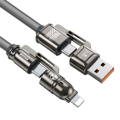 4in1 고속 충전케이블 240W / 멀티케이블 LIK007D