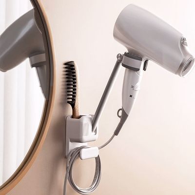 핸즈프리 욕실 화장실 드라이기 거치대 걸이 홀더