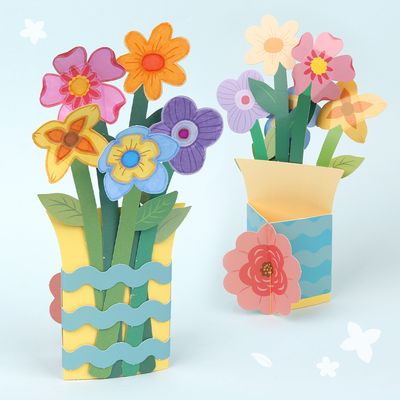 미술샘 DIY 입체 꽃꽂이 화병