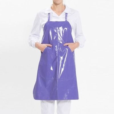 퍼플 앞치마 요리 목걸이형 주방 숏 미술 방수 단면 SNM(WFP8JY1)