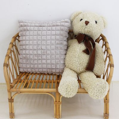 러프 소파 쿠션(솜포함) 45x45 코튼푸딩 B