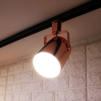 원통 스포트 라이트 레일형(핑크골드)