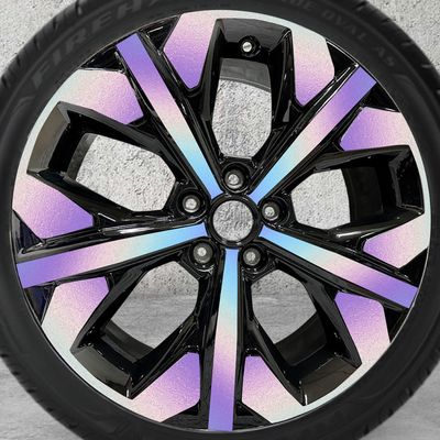 홀로그램 휠스티커 스포티지NQ5 그라비티 19인치