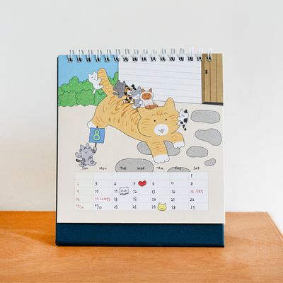 2026 버숨 고양이 탁상 달력