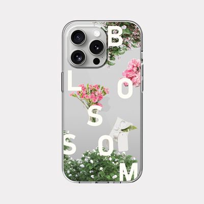 blossom aura 디자인 [클리어 폰케이스]