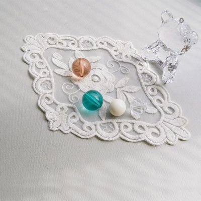 로즈 레이스 테이블 데코