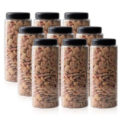냉장고 ALL 원형(블랙) 씨리얼 용기 1.5L (특) 9개입