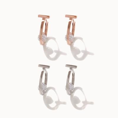 제이로렌 J라인 큐빅 원터치 귀걸이 M03585