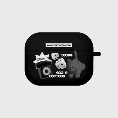 DICE CHICHI-BLACK(에어팟프로-컬러젤리)