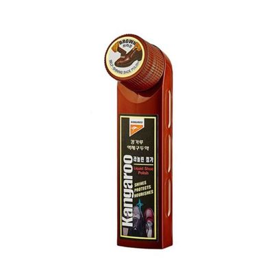 액체 구두약 갈색 50ml 캥거루(WB7A332)