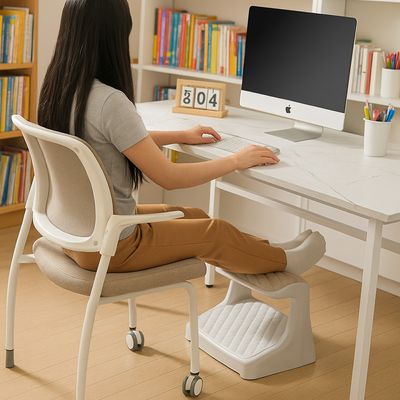 책상 풋쉬어 다용도 쿠션 발받침대 ST102