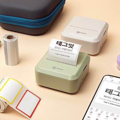 프린텍 태그잇 와이드 라벨프린터 LPW40