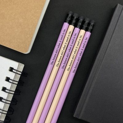 나미브 원목연필 5본입 세트(Baby Purple+Beige)