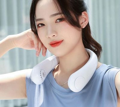 넥밴드선풍기 A206 휴대용 미니 목선풍기 목걸이형 선