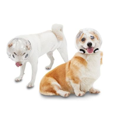 소형견 물림 방지 헤드커버 강아지용품 고양이용품 애견용품 펫용품 조절가능 훈련용(WFIO5AD)