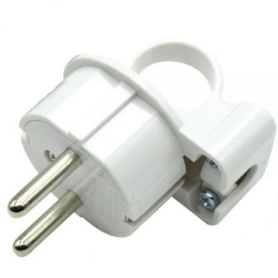 bns 그립감 좋은 ㄱ자형 접지플러그 2P(WFLITGW)