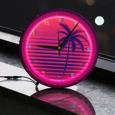 nx059-LED시계액자25R_티파니에서아침을