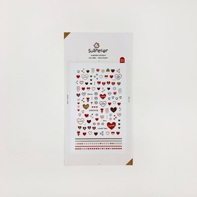 JR 스티커 1080-deco heart