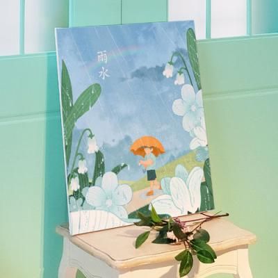 ga678-캔버스액자53x45.5_절기 우수,소서,추분,소한