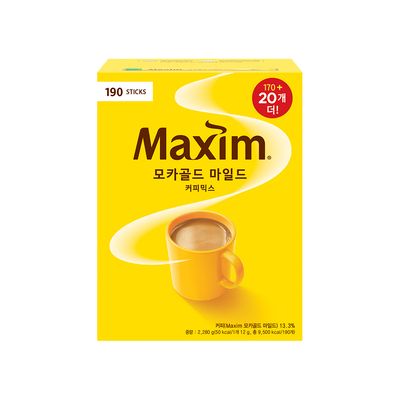 맥심 모카골드 마일드 커피믹스 190T